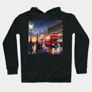 Christmas in town square IV Hoodie